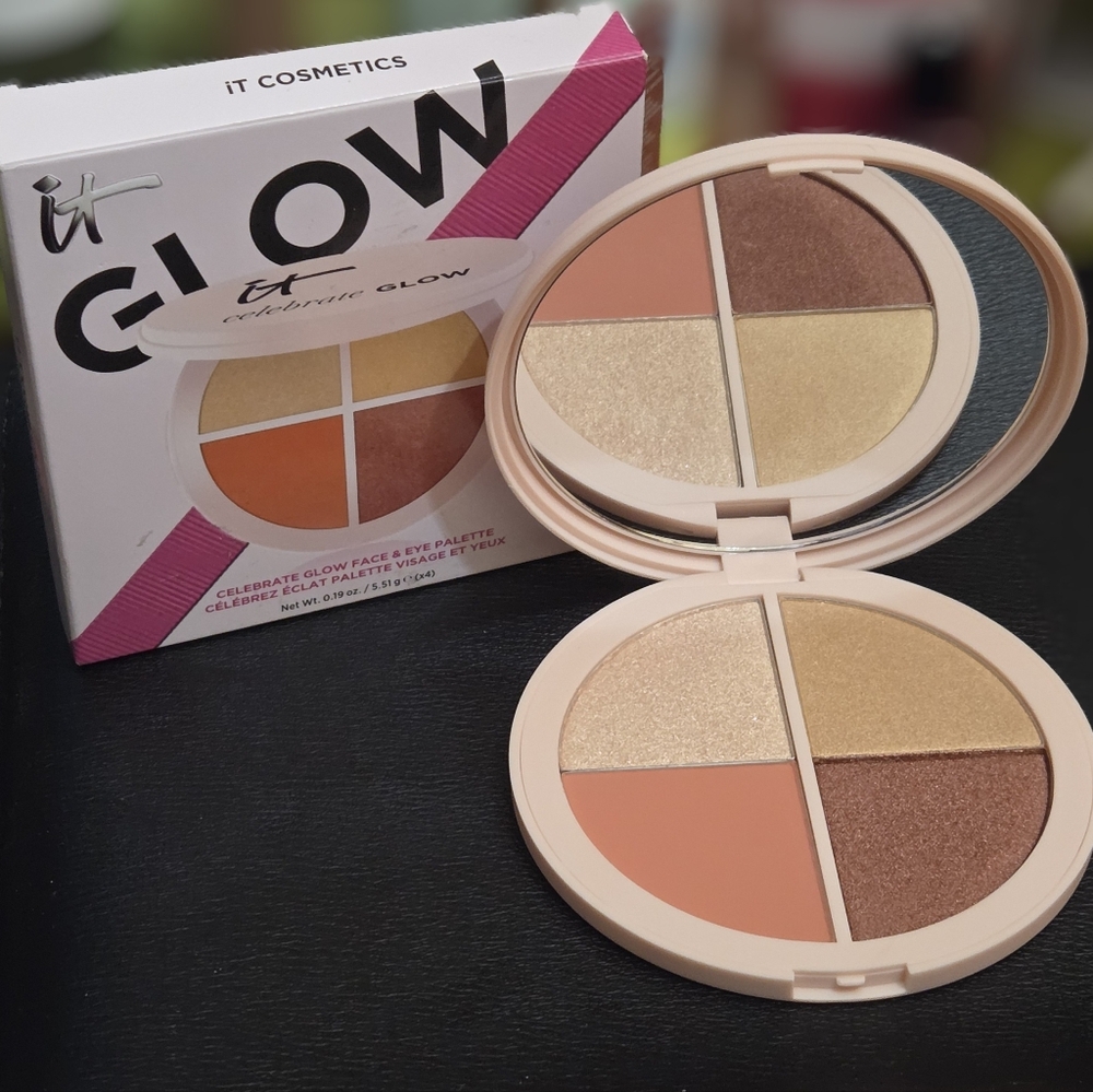 IT Cosmetics Celebrate Glow Face and Eye Palette